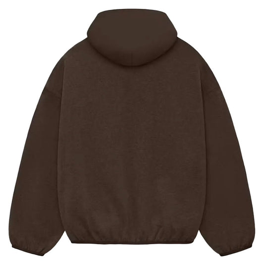 Fear of God Essentials Nylon Fleece Hoodie Heather Wood