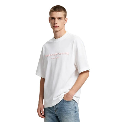 Alexander Wang Puff Logo Tee White