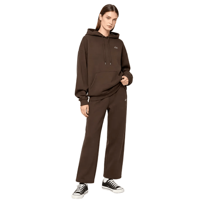 Alo Yoga Accolade Straight Leg Sweatpants Brown