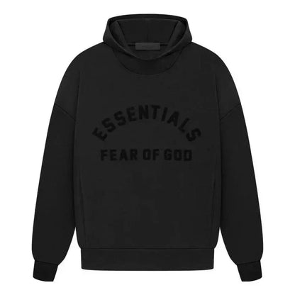 Fear of God Essentials Black Collection Hoodie Jet Black