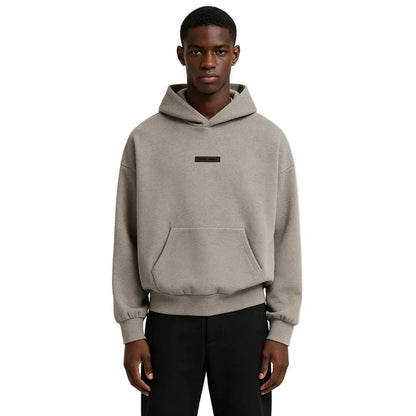 Fear of God Essentials Classic Fit Fleece Hoodie Homestead Heather