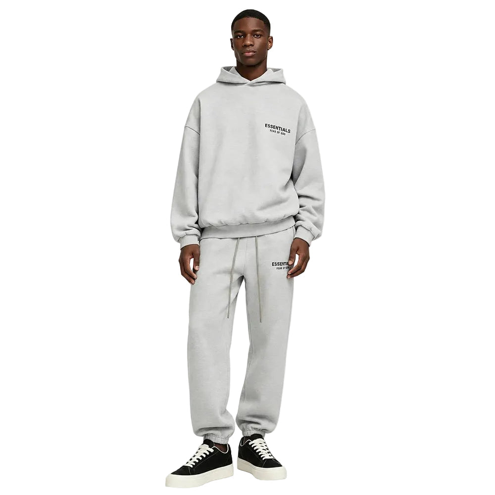 Fear of God Essentials Fleece Sweatpant Light Heather Gray FW24