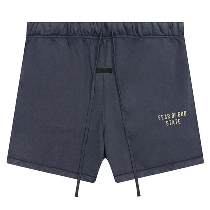 Fear of God Essentials Heavy Fleece Soccer Shorts Marine