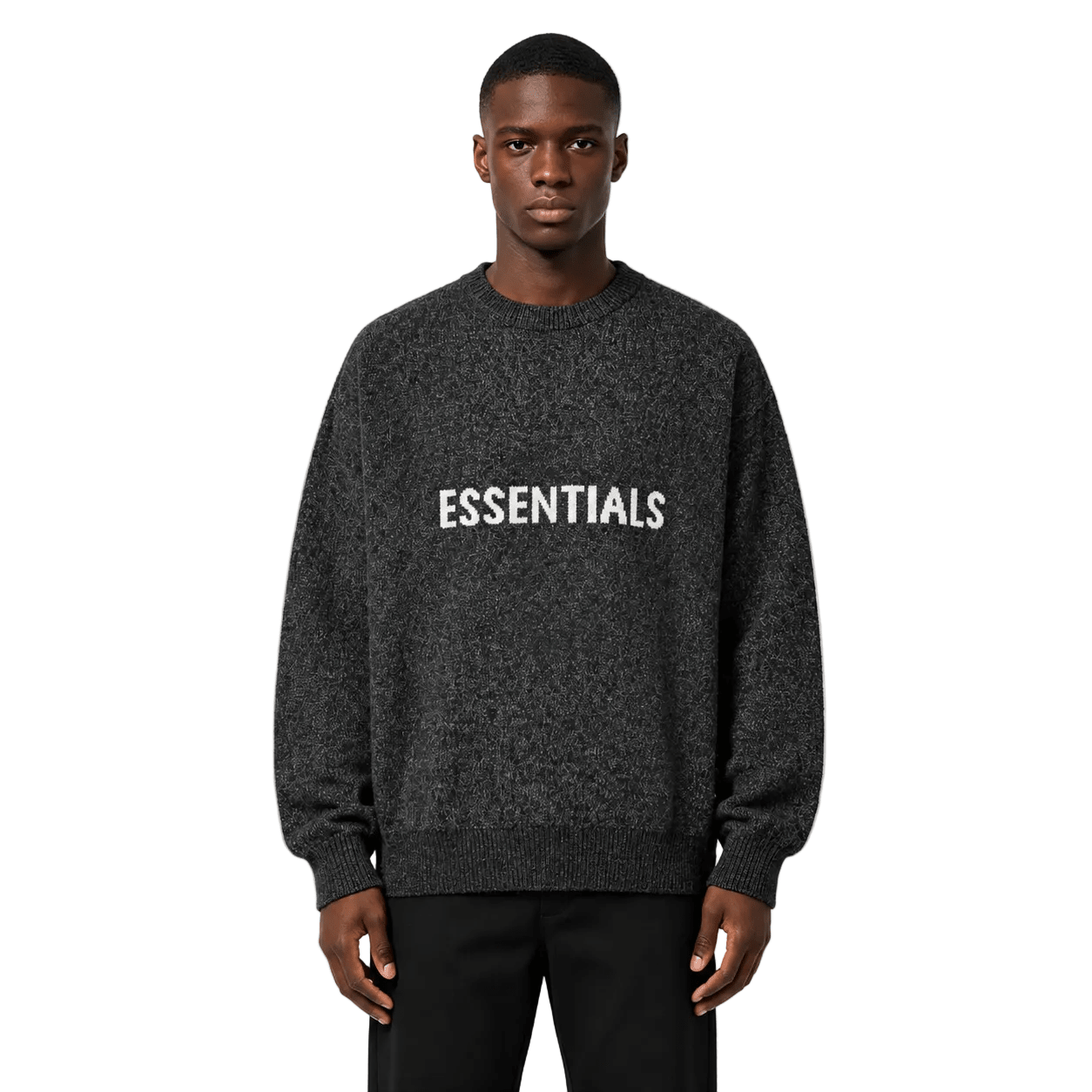 Fear of God Essentials Knit Sweater Black