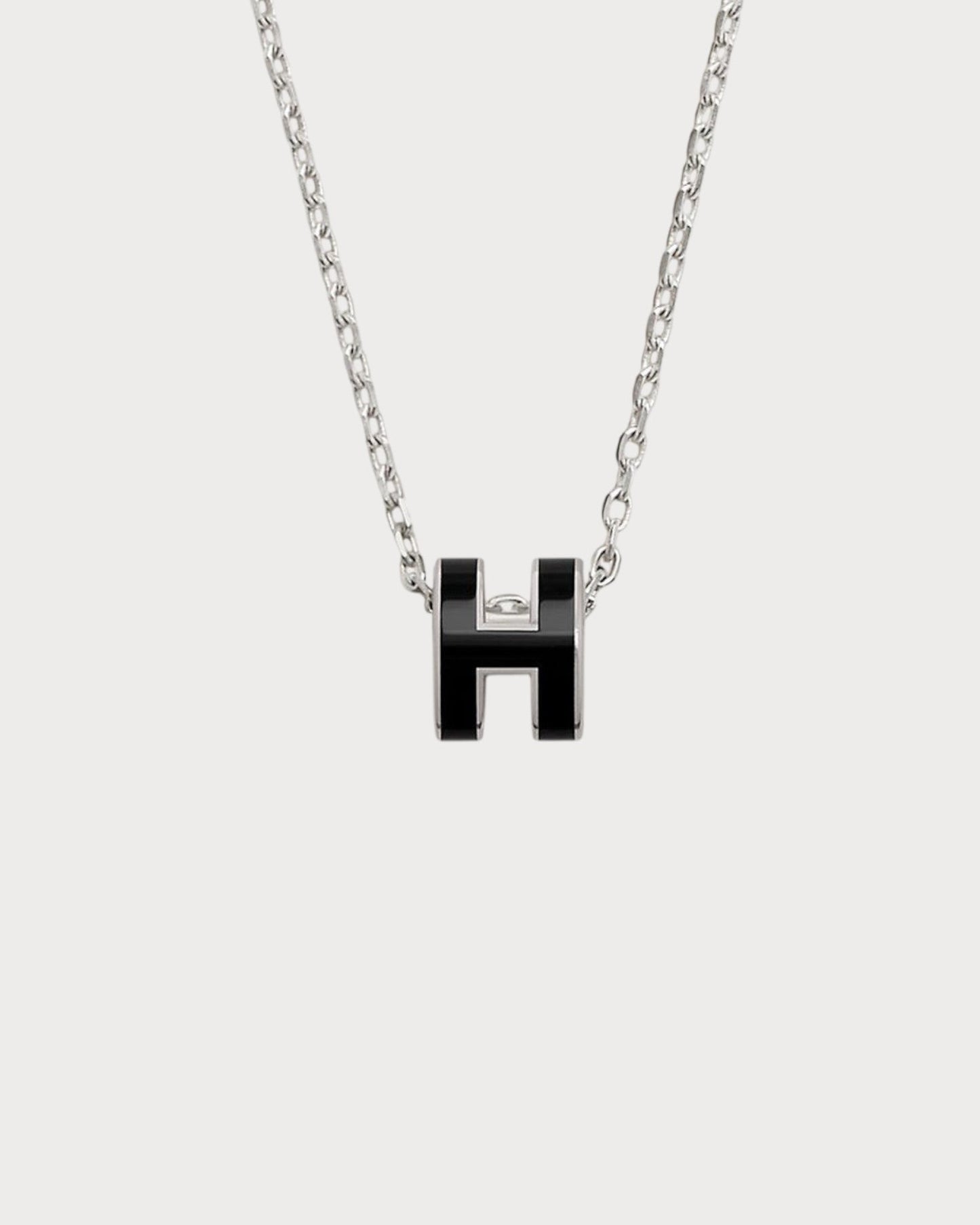HERMES Silver Pop H Pendant(Mini/Many)