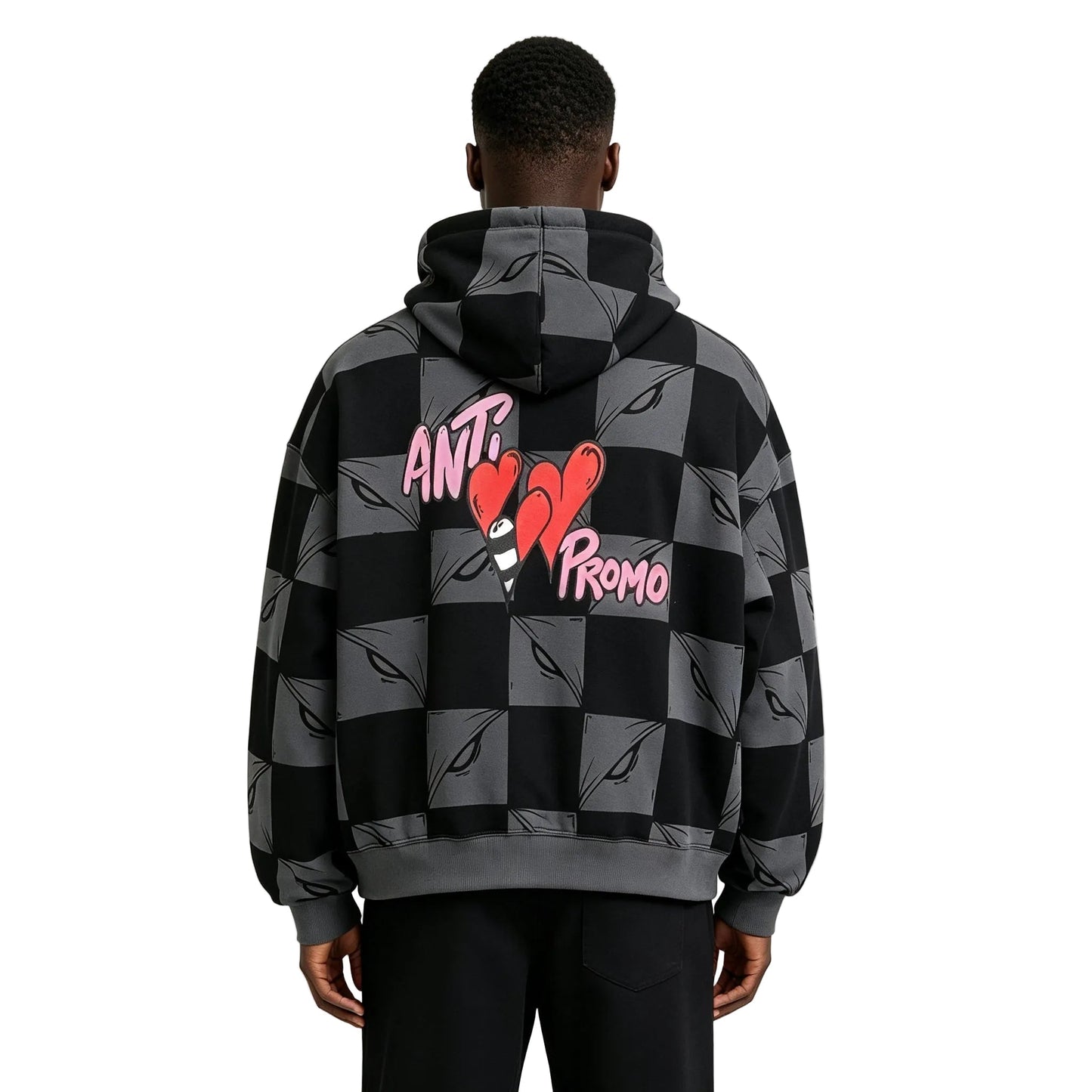Matty Boy 99 Eyes Hoodie Black Grey