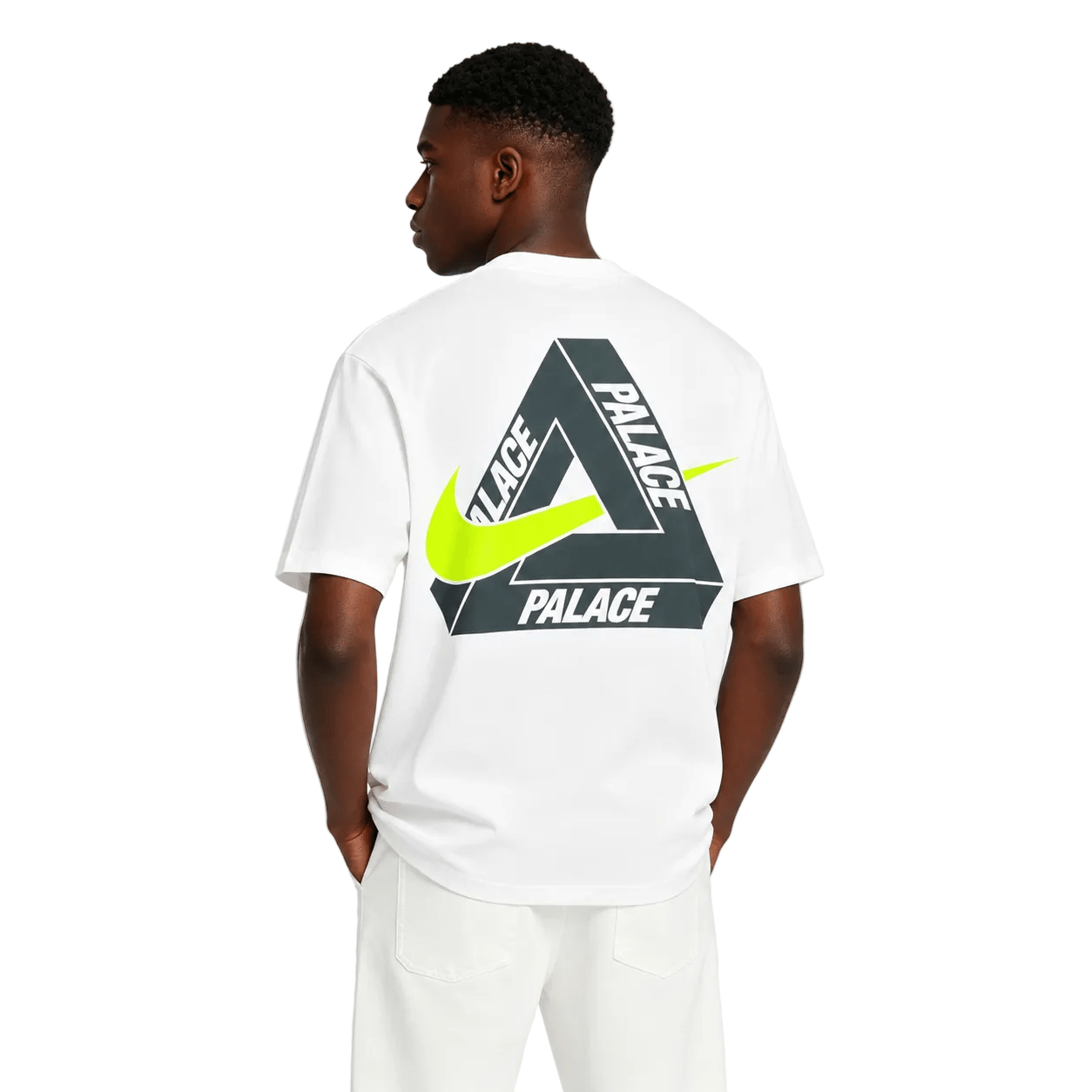 Palace x Nike Tri Swoosh T-Shirt White