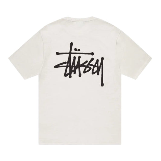Stussy Basic Pigment Dyed TShirt Natural