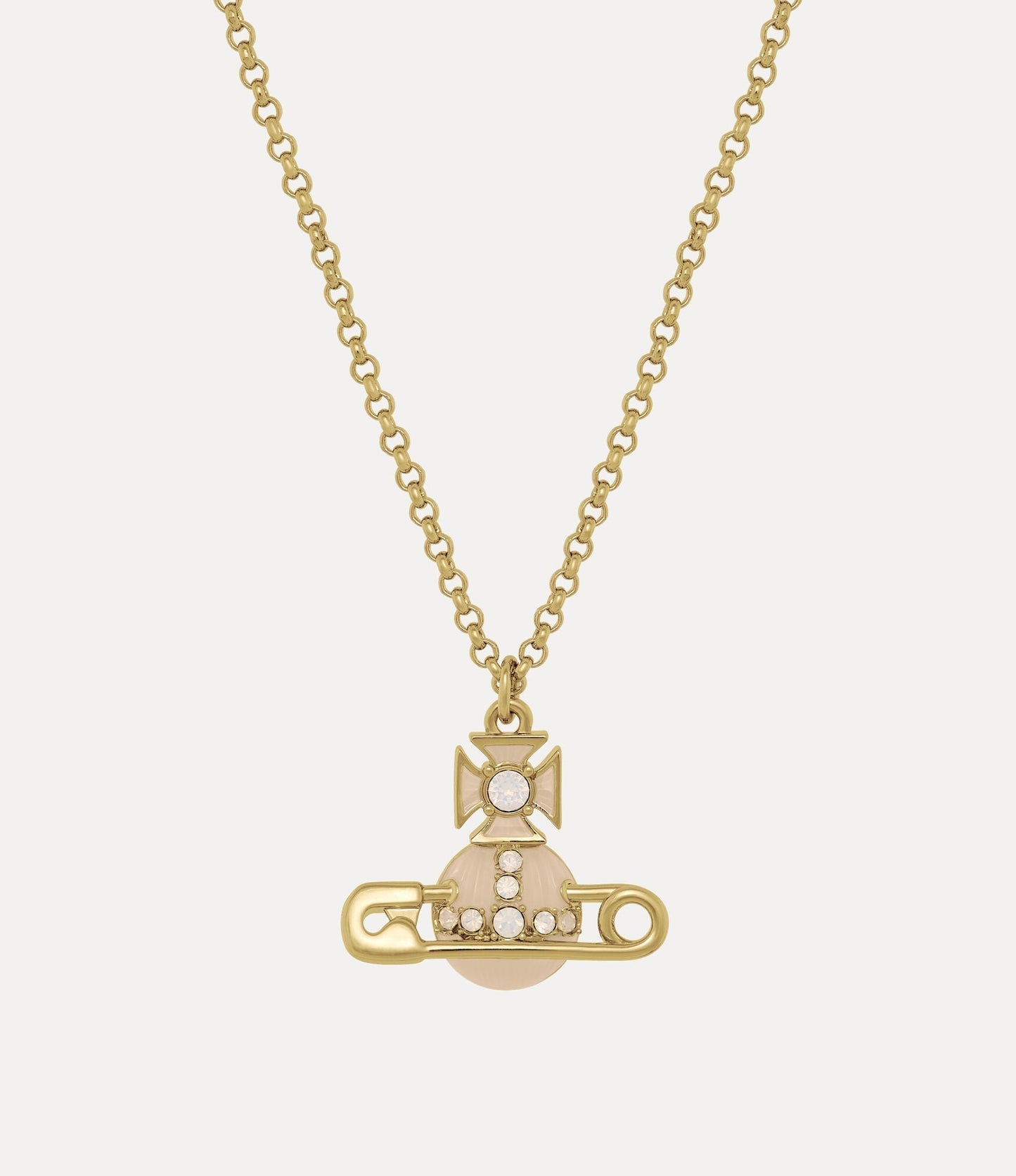 VIVIENNE WESTWOOD Kitty Pendant Necklace Brass(2 Colors)