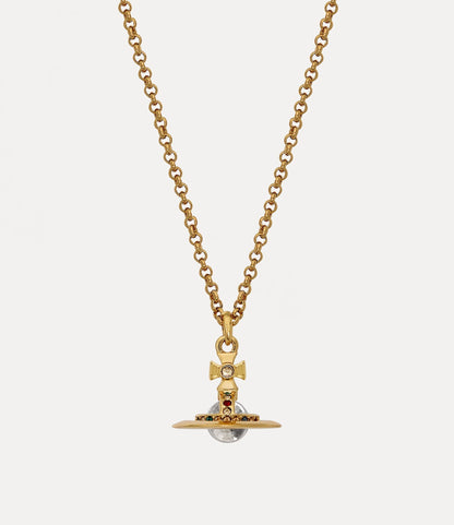 VIVIENNE WESTWOOD New Orb Pendant Necklace Brass(Petite/4 Colors)